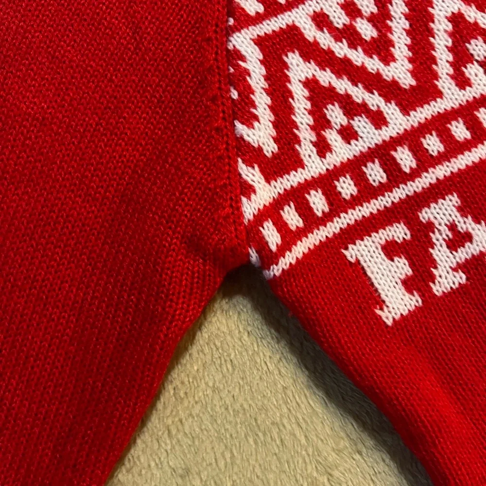 👚 Ugly - but cute - Christmas Sweater - Fa La La La Llama Large / F - Picture 14 of 14